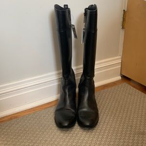 Tory Burch tall black boots
